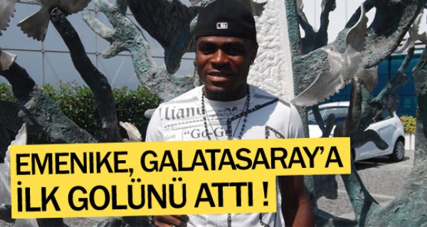 Emenike G.Saray'a ilk goln att